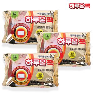 하루온 30매/붙이는핫팩 찜질팩 하루온팩