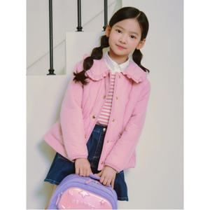 BEANPOLE KIDS 여아 러블리 패딩 점퍼  라이트 핑크 (BI4138G01Y)