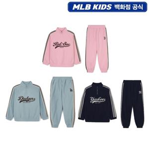 MLB키즈 바시티 스포츠 기모 테리 맨투맨세트 7AS2VA246 JS