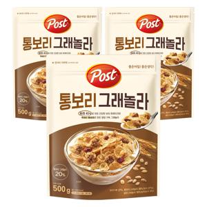 포스트 통보리 그래놀라 500G X3