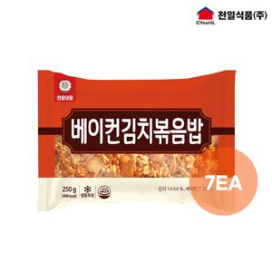 천일식품 베이컨김치볶음밥 250g x 7봉