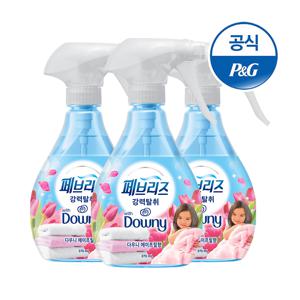 페브리즈 섬유탈취제 다우니 향 370ml 3개