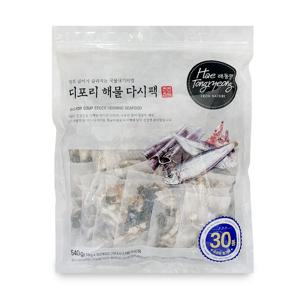 디포리 해물 다시팩 540g 대용량 육수팩