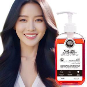 게스통 로즈 폼퐁 두피 샴푸 500ml 실리콘없는 약산성 헤어샴푸 장미향 무실리콘 프리미엄 두피케어