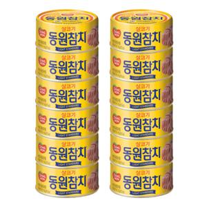 동원 라이트 스탠다드 참치 150g 원터치 12개