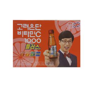 고려은단 비타민C 100ml x 80병 1000 플러스 마시는 드링크 음료