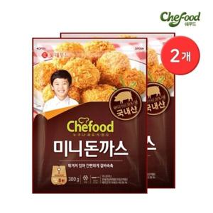 롯데 쉐푸드 미니돈까스 380g 2개