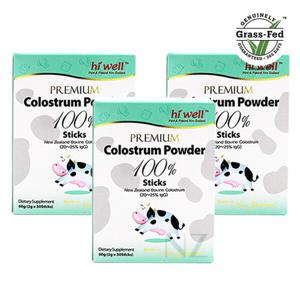 하이웰 뉴질랜드 초유 파우더 100% 30스틱 3개 COLOSTRUM 단백질 어린이 아기 영양제