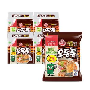 오뚜기 오동통면 봉지 라면 120g 20개