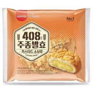 삼립 주종발효)카스타드 소보루빵 130G_10봉/무료배송