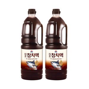 사조 참치액 2.1kg x 2개