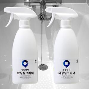 청원상사 화장실크리너 500ml 1개/ 물때제거 화장실청소 변기 동물성배변냄새제거