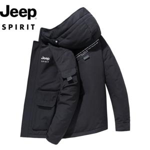 지프 JEEP SPIRIT 남성 다운 재킷 년 신상 겨울 보온 재킷