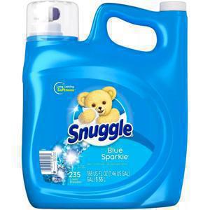 Snuggle 스너글 섬유유연제 블루 스파클 고농축 210 회 분량 4.96 L 빠른직구 235 회 분량 5.55 L 용량증가