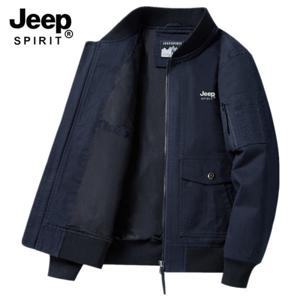 지프 JEEP SPIRIT 항공자켓 블루종 캔버스자켓 바람막이 항공점퍼 JP0702