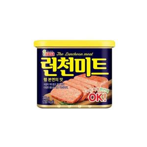 롯데햄런천미트 340gx10개/스팸/햄 본연의맛/무배