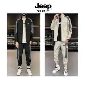 JEEP spirit 트레이닝복 수트 (2024 New)/운동복 상하세트/바람막이/남성츄리닝/여성츄리닝