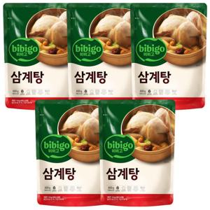 CJ 비비고 삼계탕 800g x 5개 / 즉석국 탕 복날