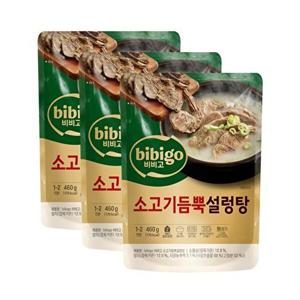 CJ제일제당 비비고 소고기듬뿍설렁탕 460g x3개