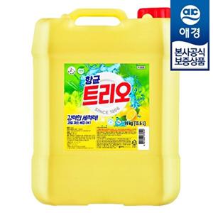 애경 비밀 트리오 항균 주방세제 14kg x1개