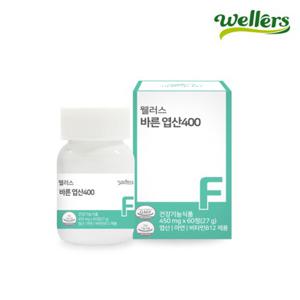 NAB 웰러스 바른 엽산 400 (450mg x 60정)