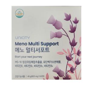 유니시티 메노 멀티서포트 800mg 60정(48g) -바른생활 메노 멀티서포트