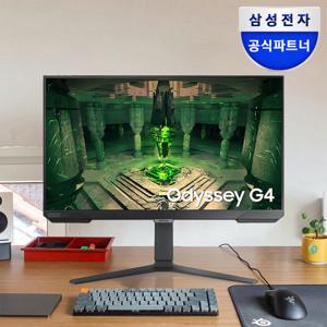 오디세이 G4 S25BG400 62cm 게이밍 모니터 IPS 패널 240Hz 1ms HDR10 고주사율 지싱크호환