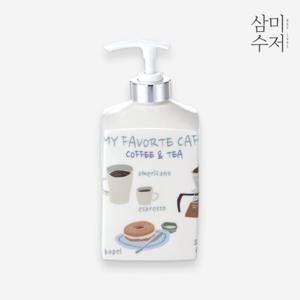 [삼미수저] 카페 사각 주방 리필 세제통 580ml