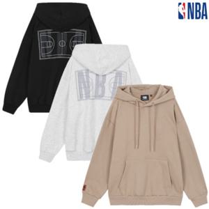 공용 NBA 기모 코트시리즈 후드티셔츠 N224TH040Z