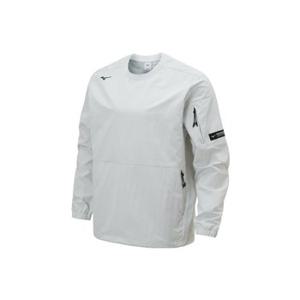 미즈노 공용 우븐 맨투맨 32YC352204 활동성 보온성 데일리 피스테   WOVEN MTM