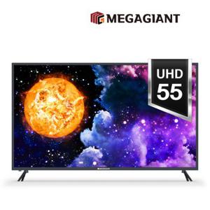 메가TV 55인치 4K UHD TV모니터 원룸 호텔 아파트 중소기업TV Q5502UH 수도권벽걸이(방문설치)