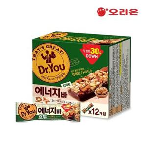 [W]오리온 닥터유 에너지바 컴팩트 호두(34g) x 12P