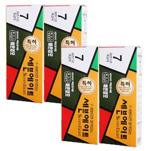 세븐에이트 새치 염색약 4개+염색도구+클렌징폼 225ml