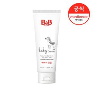 비앤비 유아 신생아 베이비 크림 40ml 1입