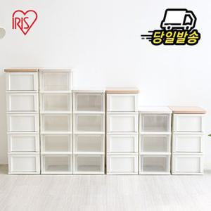 우드상판 플라스틱 서랍장 3단4단5단 프로치니 시리즈 WTS