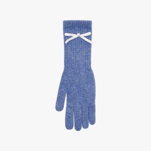 [핑크파인애플]SATIN RIBBON GLOVES_BLUE