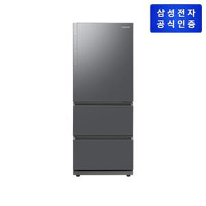 [삼성직배송]김치플러스 3도어 김치냉장고 [RQ33DG71J3S9][328L][리파인드 이녹스]