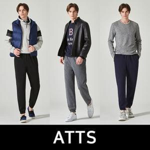 [ATTS:All The Time Sports]엣츠 24FW 남성 융기모 조거팬츠 3종 세트