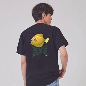 물고기 FISH 열대어 생선 노랑물고기 후드티_WB96CF0