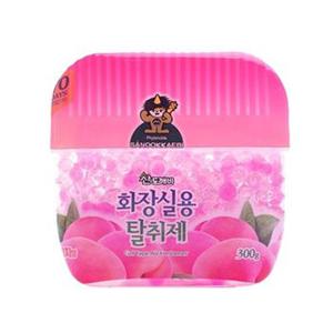 화장실용 산도깨비 탈취제 피치향 300g X ( 4매입 )