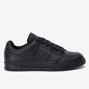 [FRED PERRY] 두꺼운 끈 포인트 남성 레더 운동화 B440 Textured Leather SFPM2417329-U73