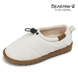 베어파우(BEARPAW) PETUNIA 패딩 화이트 슬립온 K2921030QD-W