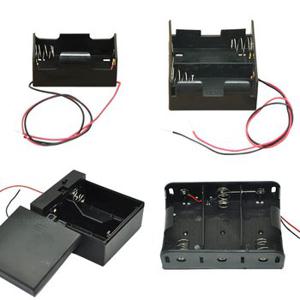 D사이즈 건전지 홀더 모음 D형 1구2구3구4구 2구커버 선타입 D배터리케이스