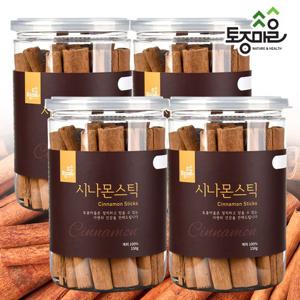 [토종마을]프리미엄 시나몬스틱(계피스틱)150g X 4통 (600g)_뱅쇼_시나몬물