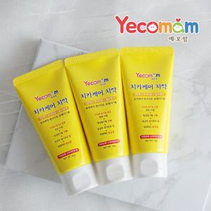 예꼬맘 어린이 치약 60g 3개 + 소형치약15g 3개 [3단계]