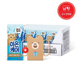 [남양] 아이꼬야 유기농 베이비주스 이온케어 120ml×24팩+컵홀더 증정