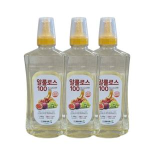 라온 아임쿡 알룰로스 100 설탕 대체 감미료 스테비아 저칼로리 1,185g 3개 / 청림식품