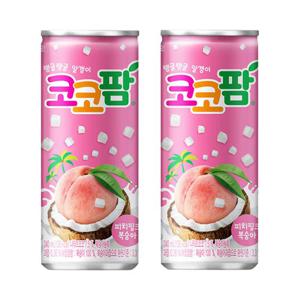 코코팜 피치핑크 복숭아 240ml x 30캔 과즙음료