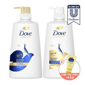 도브 인텐스리페어 샴푸 680ml + 컨디셔너 660ml