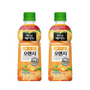 미닛메이드 에센셜 오렌지 주스 350ml 24페트